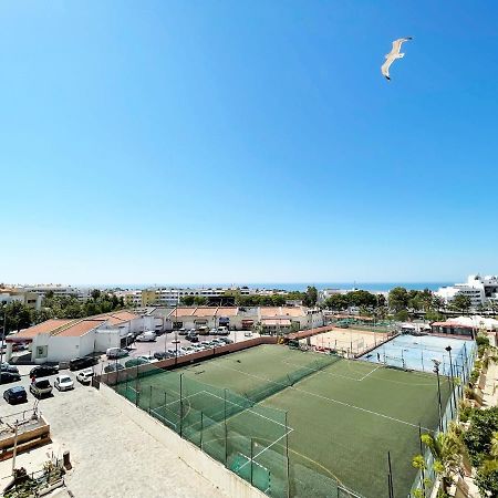 Panoramic Seaview - 2 Bedroom, Main Ave, 15 Min Walk Beach, Workspace Albufeira Extérieur photo