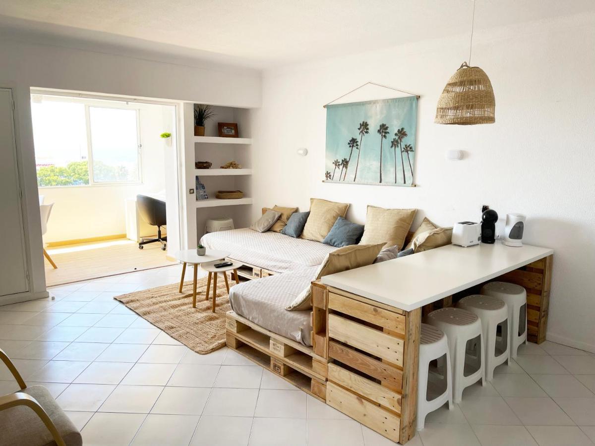 Panoramic Seaview - 2 Bedroom, Main Ave, 15 Min Walk Beach, Workspace Albufeira Extérieur photo