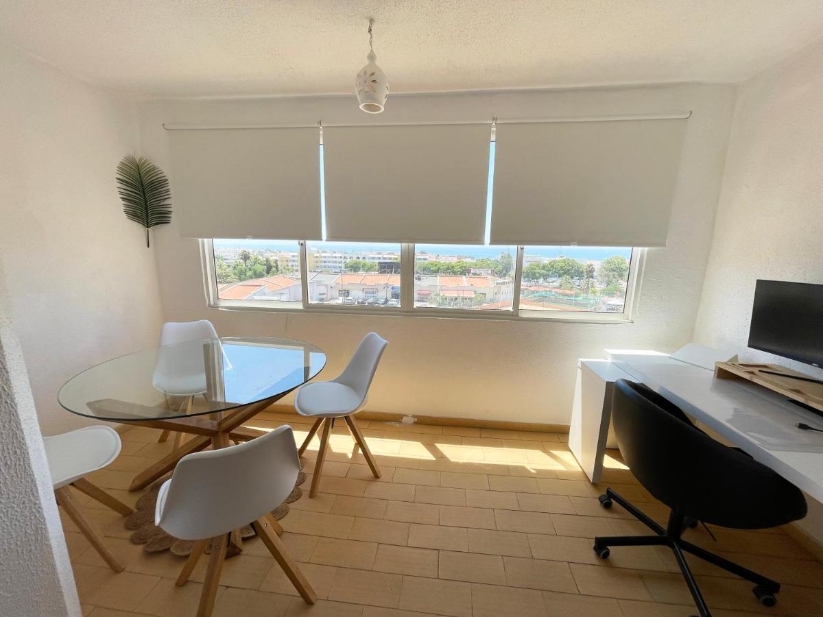 Panoramic Seaview - 2 Bedroom, Main Ave, 15 Min Walk Beach, Workspace Albufeira Extérieur photo